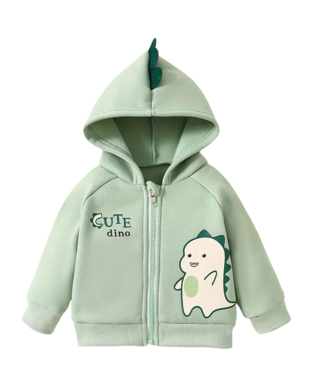 Image of CUTE DINO FLEECE HOODIE